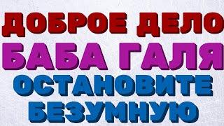 Доброе дело. Баба Галя и её 15 деток. Остановите безумную...