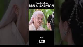 他在闹她在笑傻傻的白九思无奈的花如月#临江仙 #白鹿 #曾舜晞