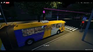 Roblox TRP 2.0 Main Route 6 (OSVed's trolleybuses) Part 1