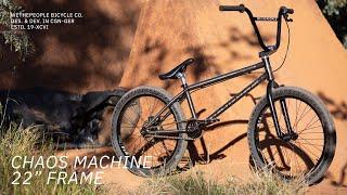 22" WHEELED BMX BIKE? - The New Chaos Machine Frame is here.