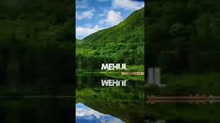 new trending nameart tutorials video #shorts #youtubeshorts #mehul #lyric
