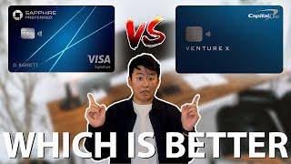 Chase Sapphire Preferred vs Capital One Venture X - Which Is Better For You?