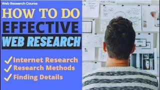 Web Research | Web Research and Data Entry | Internet Research Skills