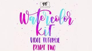 Procreate Watercolor Kit Tutorial- Part two | Simply Alison (2018)