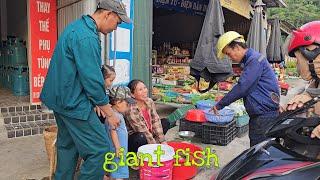 Meet a giant school of fish - How to catch and trap giant fish on a hot day