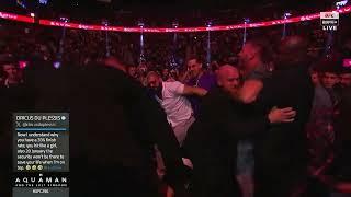 Sean Strickland vs Dricus Du Plessis full fight at audience stand UFC 296 #ufc297 #seanstrickland