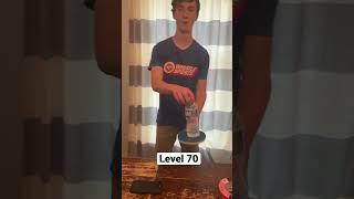 Bottle Flips from Level 10 to Level 100