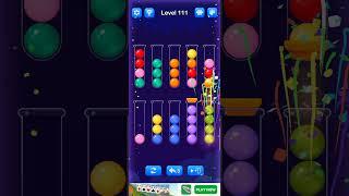 Ball Sort Puzzle Level 111 Solution Walkthrough