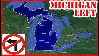 Why You CANNOT Turn Left in Michigan | The Michigan Left