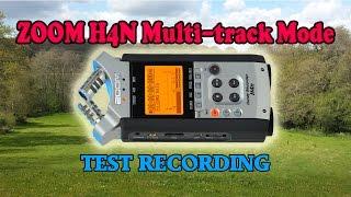 Zoom H4N Multitrack Recording Test