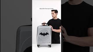 Yayavar Batman Official Merchandise Trolley Bag | Silver | Small