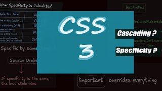 CSS Specificity & Cascading Explained | Web Development Tutorial #codingforbeginners