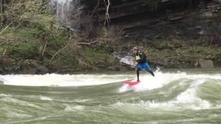 East Coast Whitewater SUP - Mike Tavares - Badfish SUP