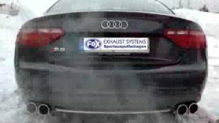 FOX Exhaust Systems Audi S5 B8