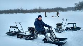 Мотобуксировщики Альбатрос. Реальная эксплуатация