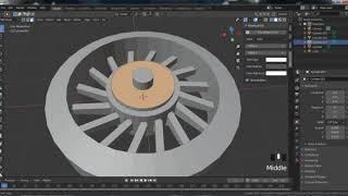 02 Simple wheel making in blender for beginner