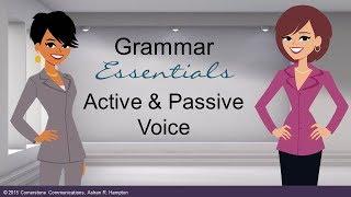 Active and Passive Voice Grammar Tutorial