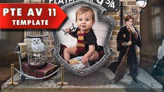 Harry Potter PopUp Book PTE AV 11 Template