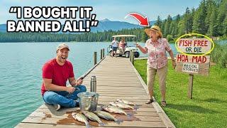 HOA Fined Me for Fishing —  So I Bought the Lake and Banned the Entire Neighborhood!