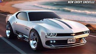 NEW 2025 Chevrolet Chevelle 70/SS - Next-Gen Muscle Car | FIRST LOOK!