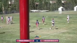 Black Seals vs Silver Bullets  - 2023 Vail Lacrosse Shootout Elite Semifinal #1