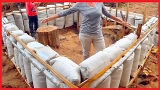 Family Builds Cheap House From Earthbags | Start to Finish by ‪@CaseyYoungblood‬