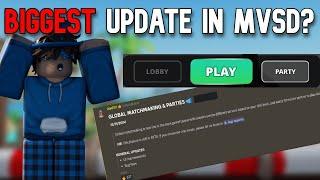 Is This The Biggest Update in Roblox MVSD?