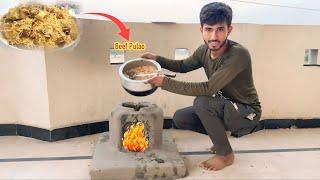 Aaj Ghar Per Banaya Beef Pulao  Suhaib Sabir Vlogs / Zohaib Pendu