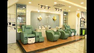 luxury Salon And Spa Interior Design India | Salon Interior Design at Best Price | Nail Art Design.