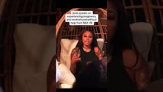 Jania speaks on experiencing pregnancy and motherhood without help from NBA YB