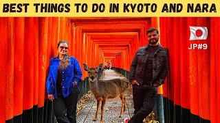 Best Places to Visit In Kyoto & Nara | A Day Trip To Nara From Kyoto | Japan Travel Vlogs