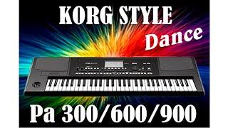 Korg Pa 300/600/900. Стилі Dance.