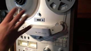 Akai GX-636 Reel to Reel Tape Machine Demonstration Video