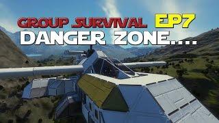 Space Engineers - Group Survival Series - Ep 7 - Danger Zone