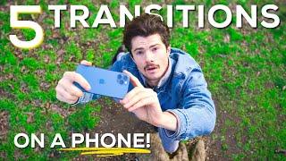 5 Easy Smartphone Camera Transitions - FULL Explanation