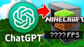 Using AI to Optimize my Low-End PC for Minecraft