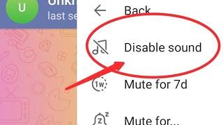 how to disable chat sound in Telegram , Telegram chat sound Kaise disable Karen