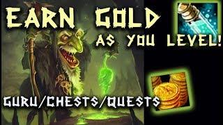 Level UP! Easy gold while Leveling | Quest Requirements and Chests! | Classic WoW Prep