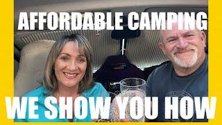 AFFORDABLE CAMPING-WE SHOW YOU HOW ITS DONE