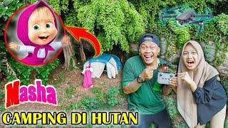 TEREKAM JELAS MASHA CAMPING DI HUTAN