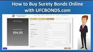 How to Buy Surety Bonds Online With UFCBONDS.com