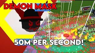 BEE SWARM SIMULATOR  BUYING DEMON MASK!