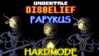 [UNDERTALE: DISBELIEF PAPYRUS HARDMODE] Full Battle animation