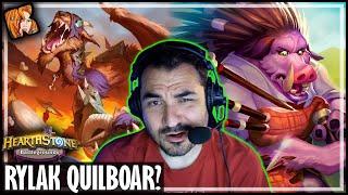 RYLAK QUILBOAR IS THIS GOOD?? - Hearthstone Battlegrounds