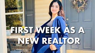 *REAL*  FIRST WEEK AS A NEW REAL ESTATE AGENT | DAY IN THE LIFE OF A  REALTOR