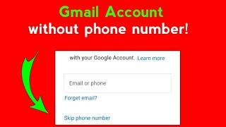 How to create Unlimited Gmail Account Without Phone Verification | Gmail Without Phone Number 2023