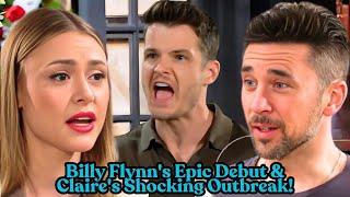 Young and Restless Spoilers: Billy Flynn's Epic Debut & Claire's Shocking Outbreak!
