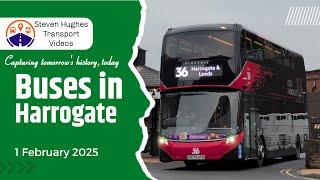 Buses in Harrogate 1 February 2025