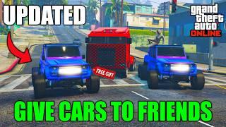 NEW! GIVE CARS TO FRIENDS GLITCH GTA5  AFTER PATCH TRADE CARS