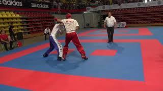 Vladislav Kanunnikov v Aleksandr Govorukhin WAKO European Championships 2017